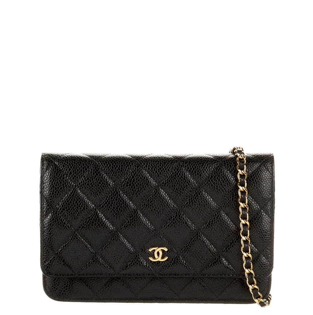 Chanel Caviar Wallet on Chain – Handbag Social Club